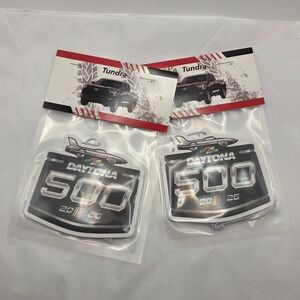 Daytona 500 2026 Tundra Car Air Freshener Mahogany Teakwood New Package Set Of 2